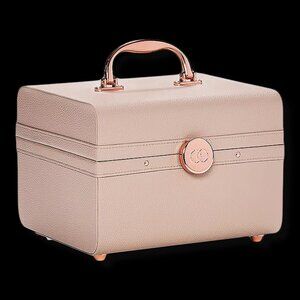 Caboodles Beige Lifestyle Train Case